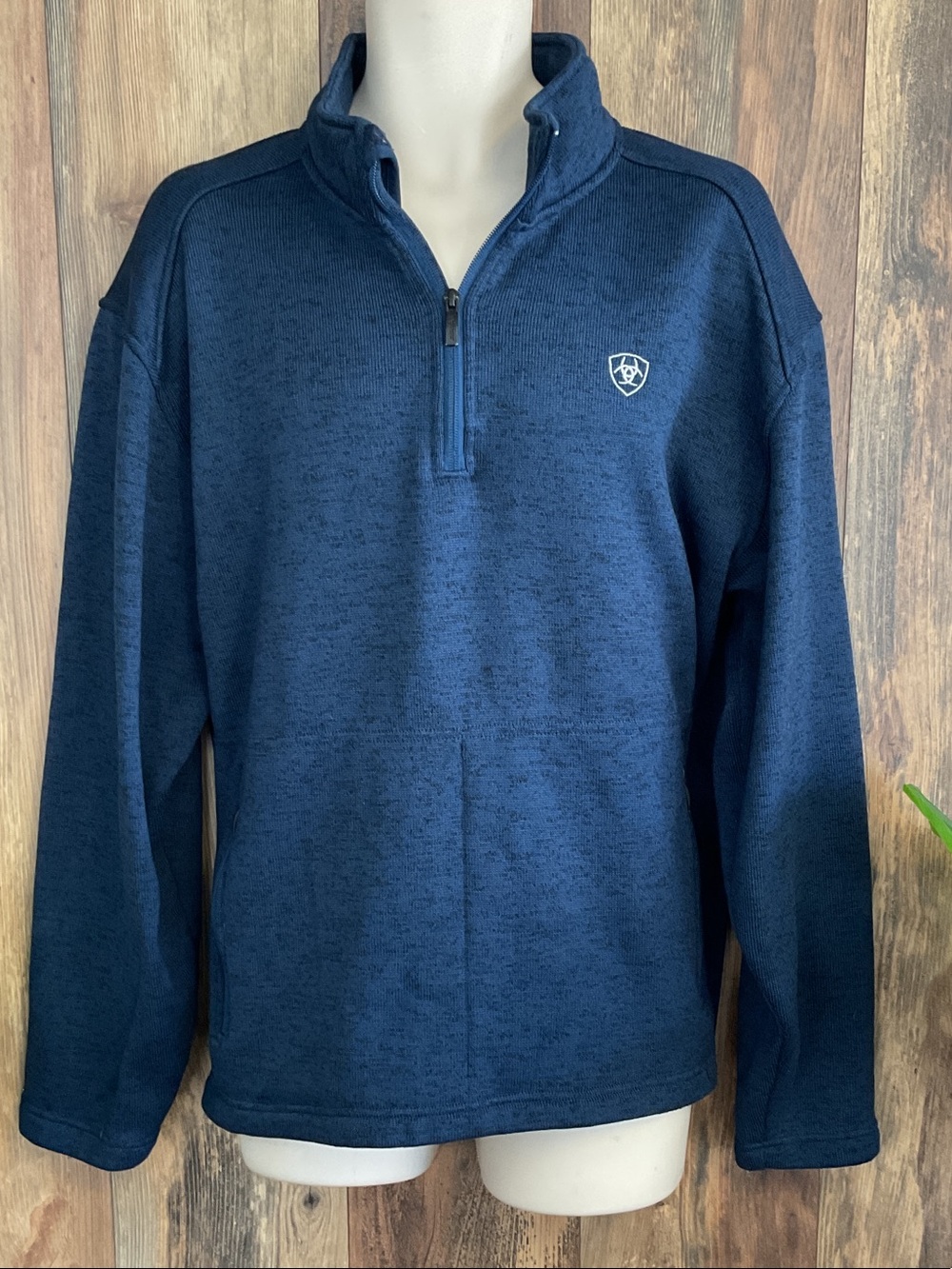 Ariat Men's 1/4 Zip Performance Fleece Pullover Jacket XXL    479B